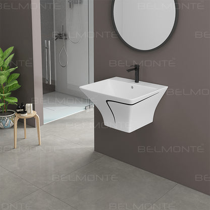 Designer One Piece Half Basin (Cubix 18)