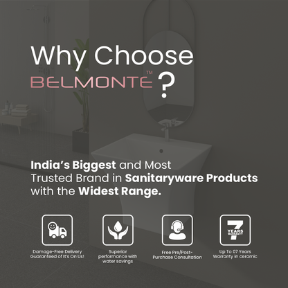 Single Piece Half Basin (Cubix)