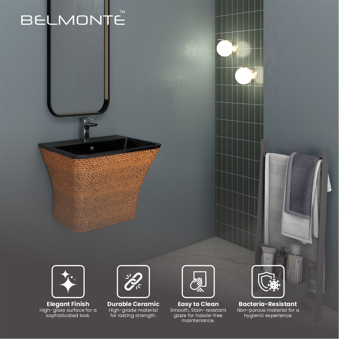 Designer One Piece Half Basin (Cubix 11)