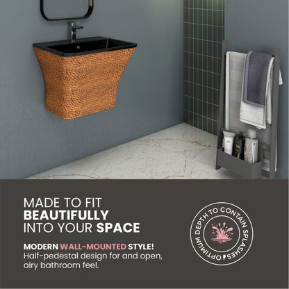 Designer One Piece Half Basin (Cubix 11)