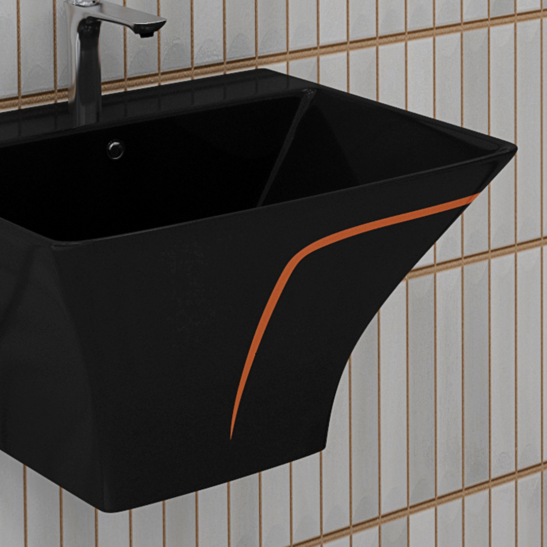 Designer One Piece Half Basin (Cubix 19)