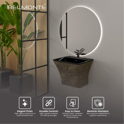 Designer One Piece Half Basin (Cubix 27)