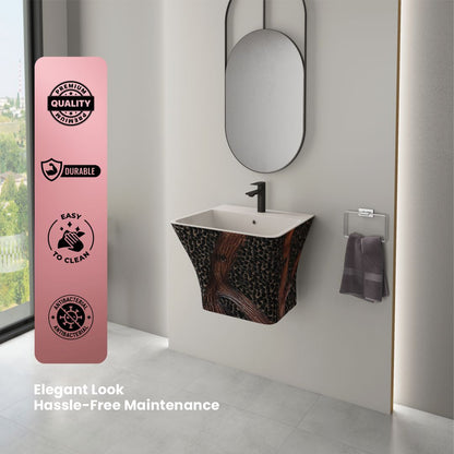 Designer One Piece Half Basin (Cubix 29)