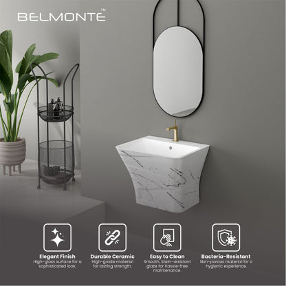 Designer One Piece Half Basin (Cubix 35)