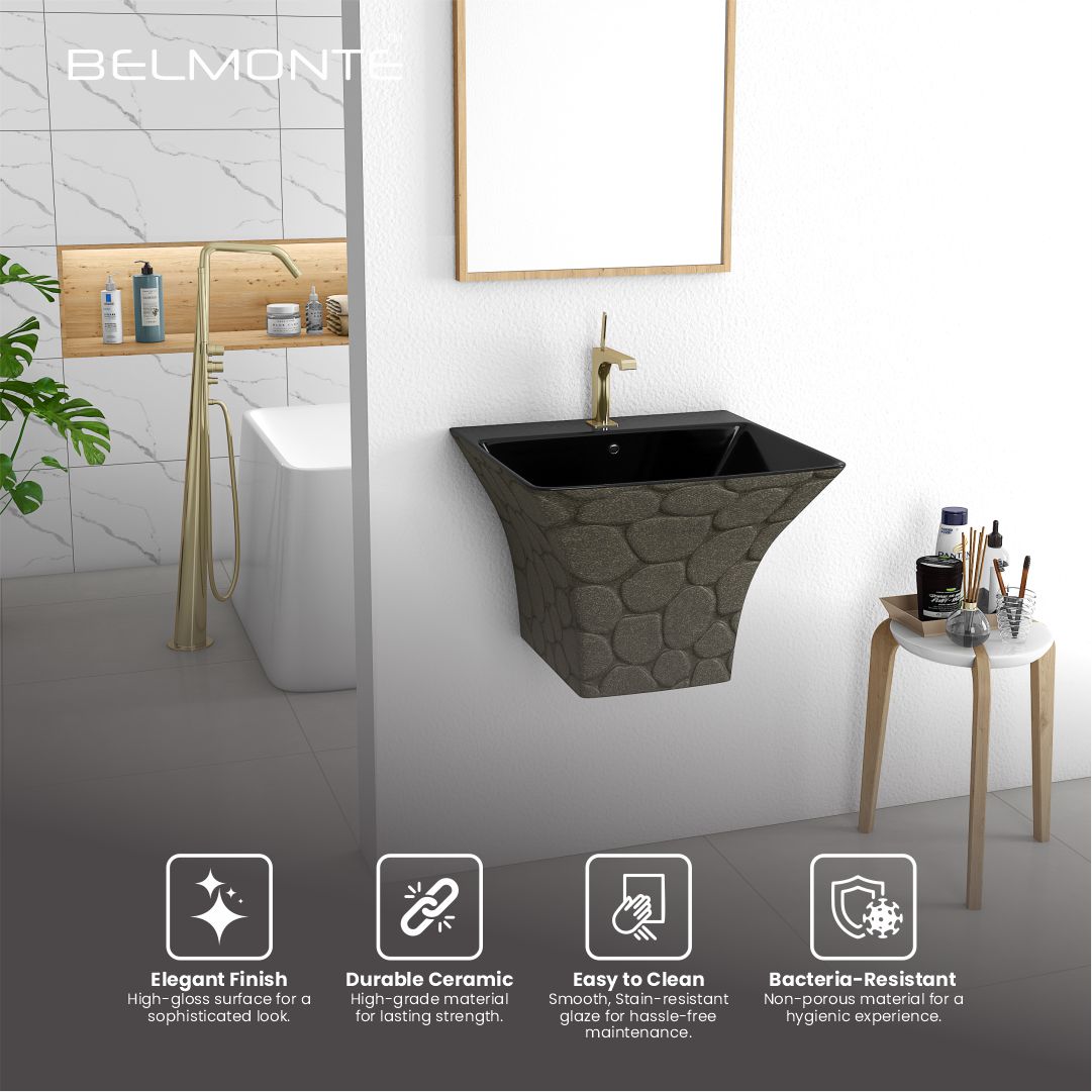 Designer One Piece Half Basin (Cubix 28)