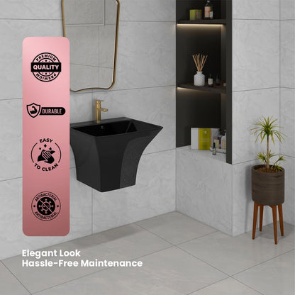 Designer One Piece Half Basin (Cubix 36)