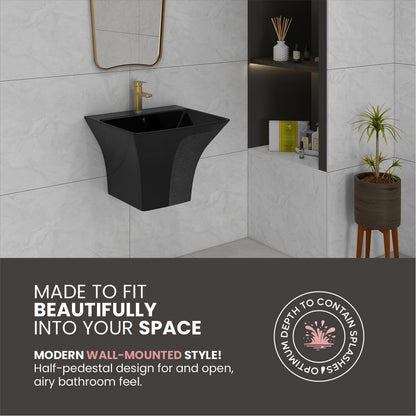 Designer One Piece Half Basin (Cubix 36)