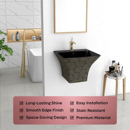 Designer One Piece Half Basin (Cubix 28)