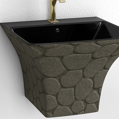 Designer One Piece Half Basin (Cubix 28)
