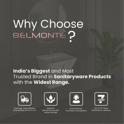 Designer One Piece Half Basin (Cubix 37)