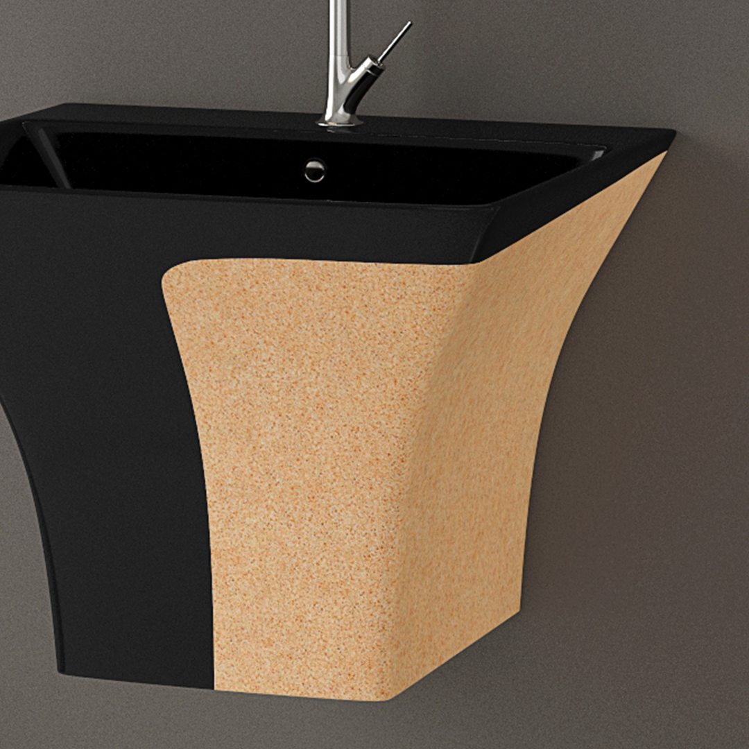 Designer One Piece Half Basin (Cubix 40)