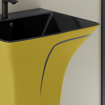 Designer One Piece Half Basin (Cubix 43)