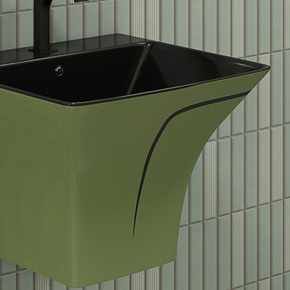 Designer One Piece Half Basin (Cubix 50)