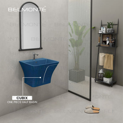 Designer One Piece Half Basin (Cubix 52)