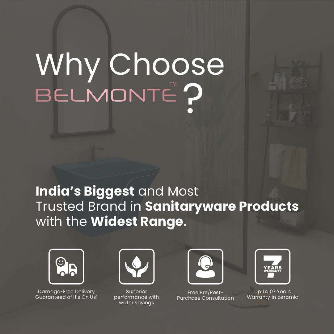 Designer One Piece Half Basin (Cubix 52)