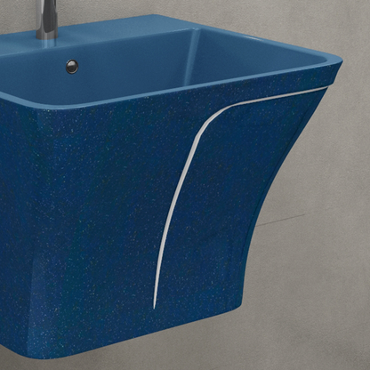 Designer One Piece Half Basin (Cubix 52)