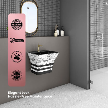 Designer One Piece Half Basin (Cubix 56)