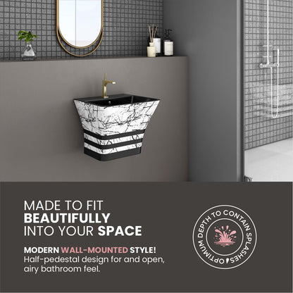 Designer One Piece Half Basin (Cubix 56)