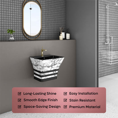 Designer One Piece Half Basin (Cubix 56)