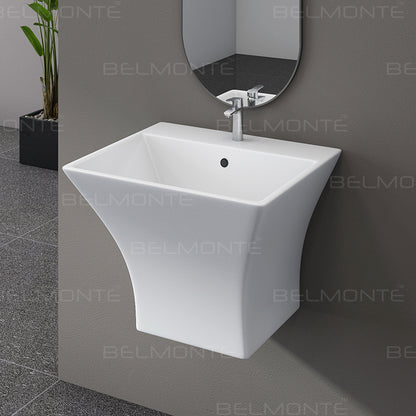Single Piece Half Basin (Cubix)