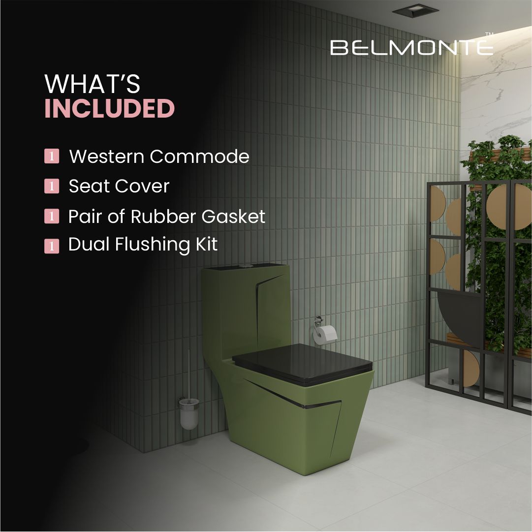 Designer One Piece Water Closet (Cuba OP 50)