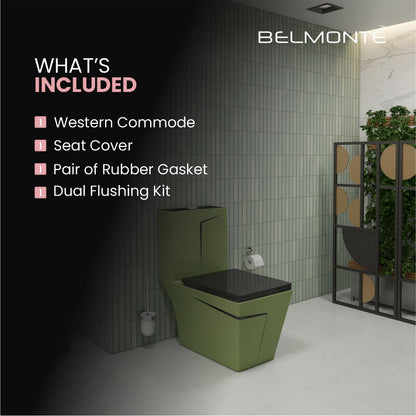 Designer One Piece Water Closet (Cuba OP 50)