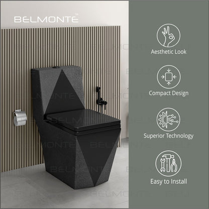 Designer One Piece Water Closet (Diamond OP 01)