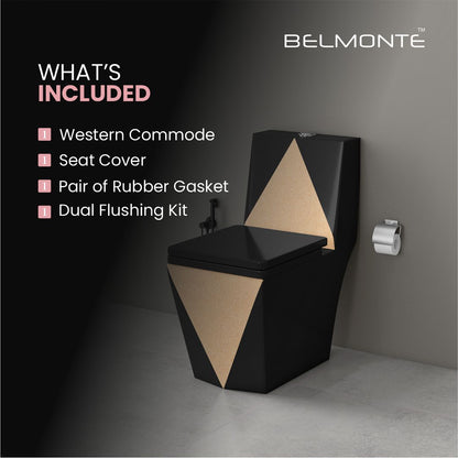 Designer One Piece Water Closet (Diamond OP 03)