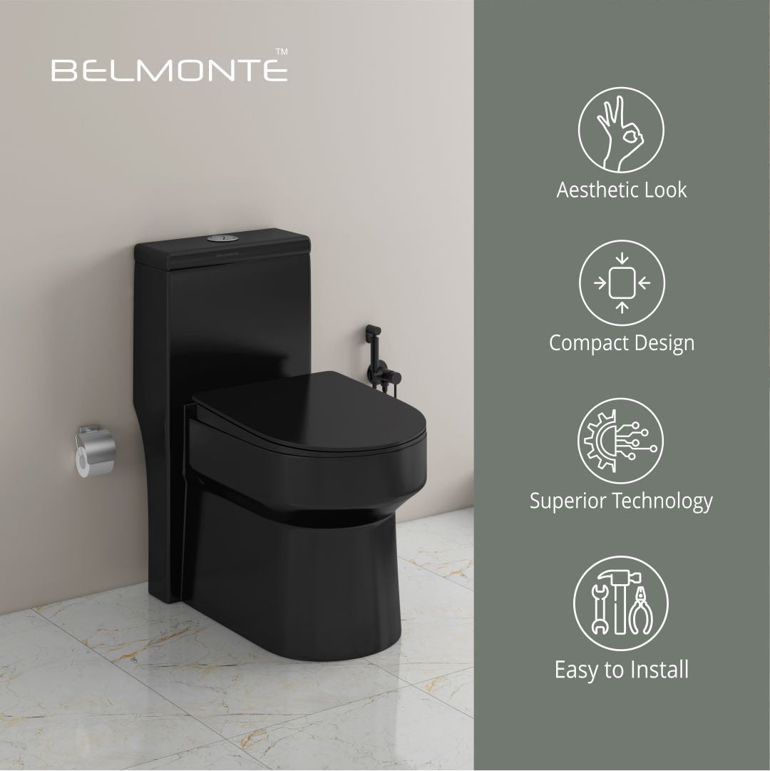 Black Western Toilet (Dune OP)