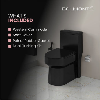 Black Western Toilet (Dune OP)