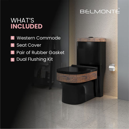 Designer One Piece Water Closet (Dune OP BB08)