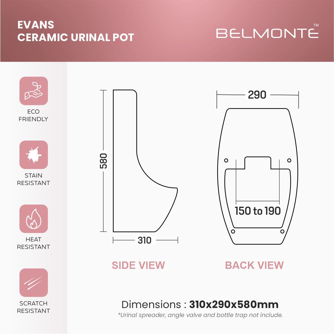 Urinal (Evans - Black)