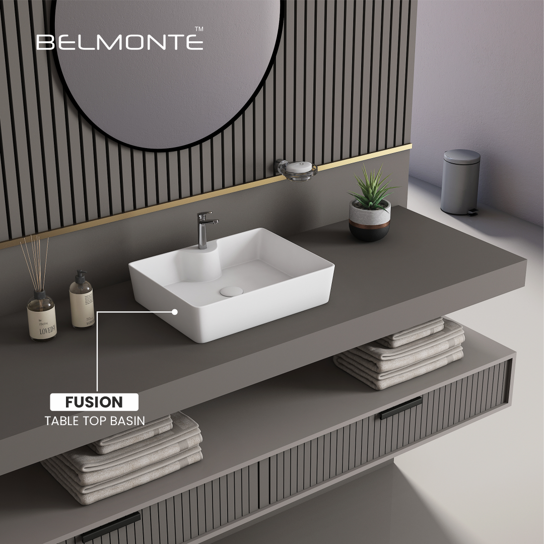 Ceramic Table Top Basin (Fusion)