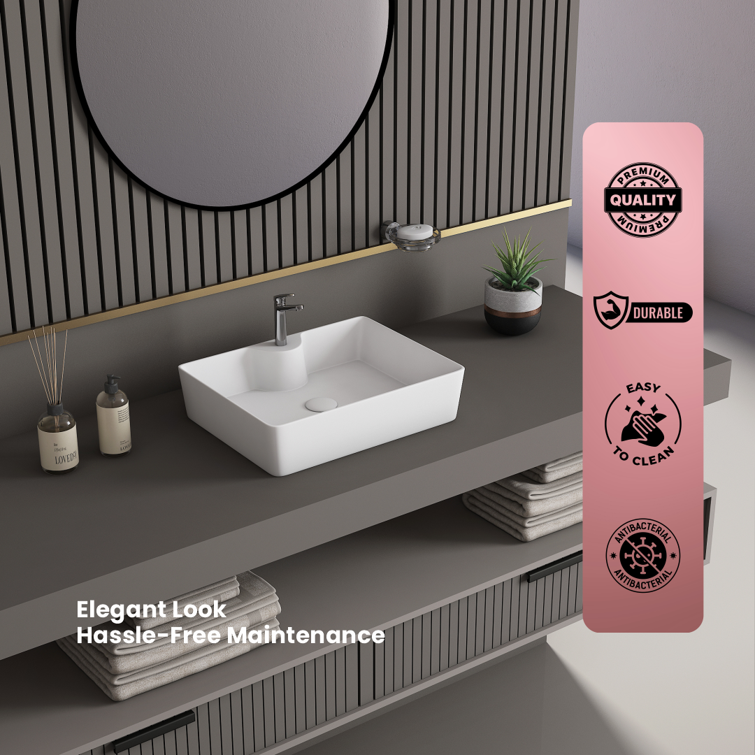 Ceramic Table Top Basin (Fusion)