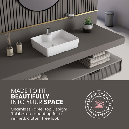 Ceramic Table Top Basin (Fusion)