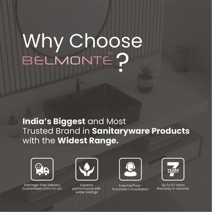 Black Table Top Basin (Fusion)