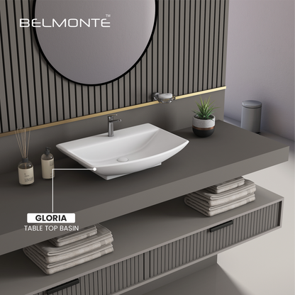 Ceramic Table Top Basin (Gloria)