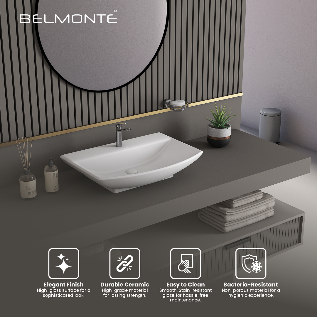 Ceramic Table Top Basin (Gloria)