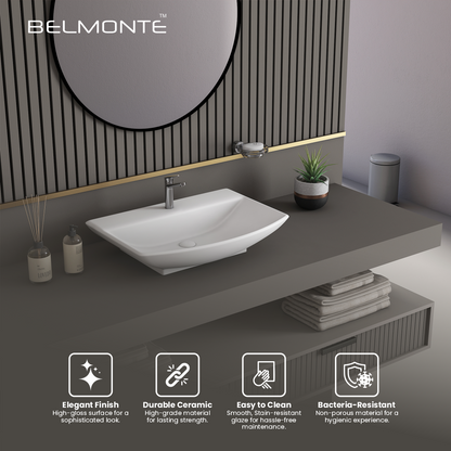 Ceramic Table Top Basin (Gloria)