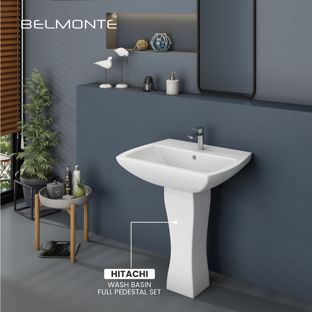 Basin Pedestal Set (Hitachi)