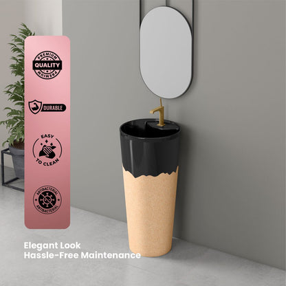 Designer One Piece Basin (Jeker W/B 03)