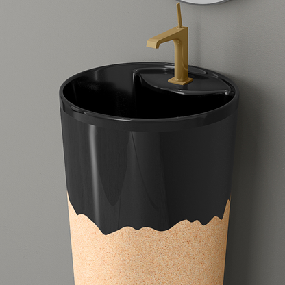 Designer One Piece Basin (Jeker W/B 03)