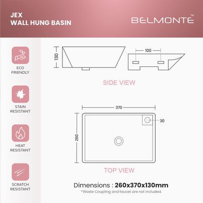 Wall Mounted Wash Basin (Jex)
