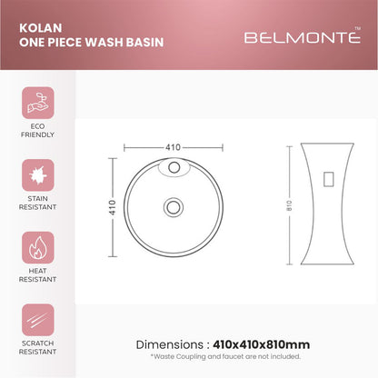 Designer One Piece Basin (Kolan 08)