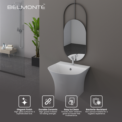 Wall Hung Half Basin (Kubica)