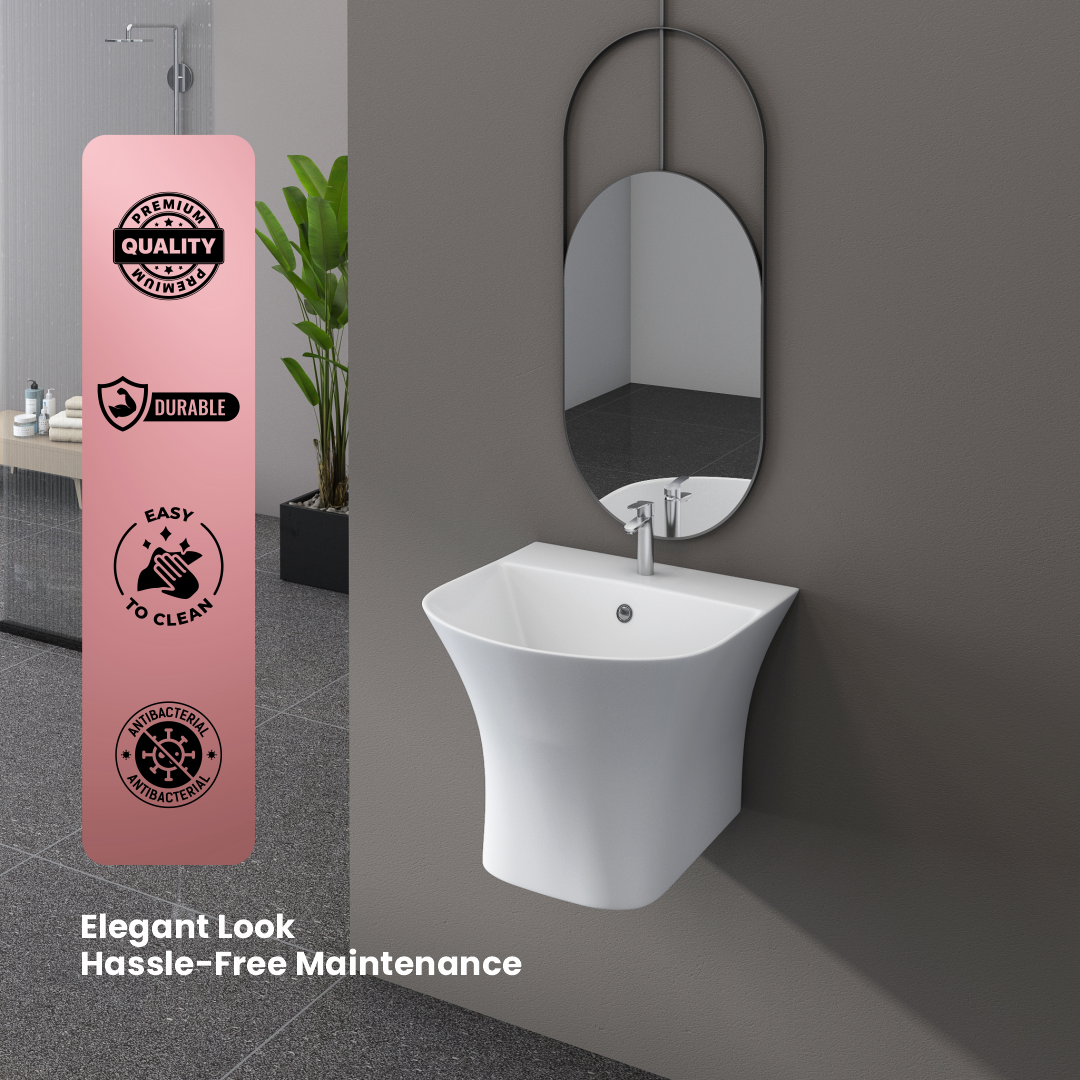 Wall Hung Half Basin (Kubica)