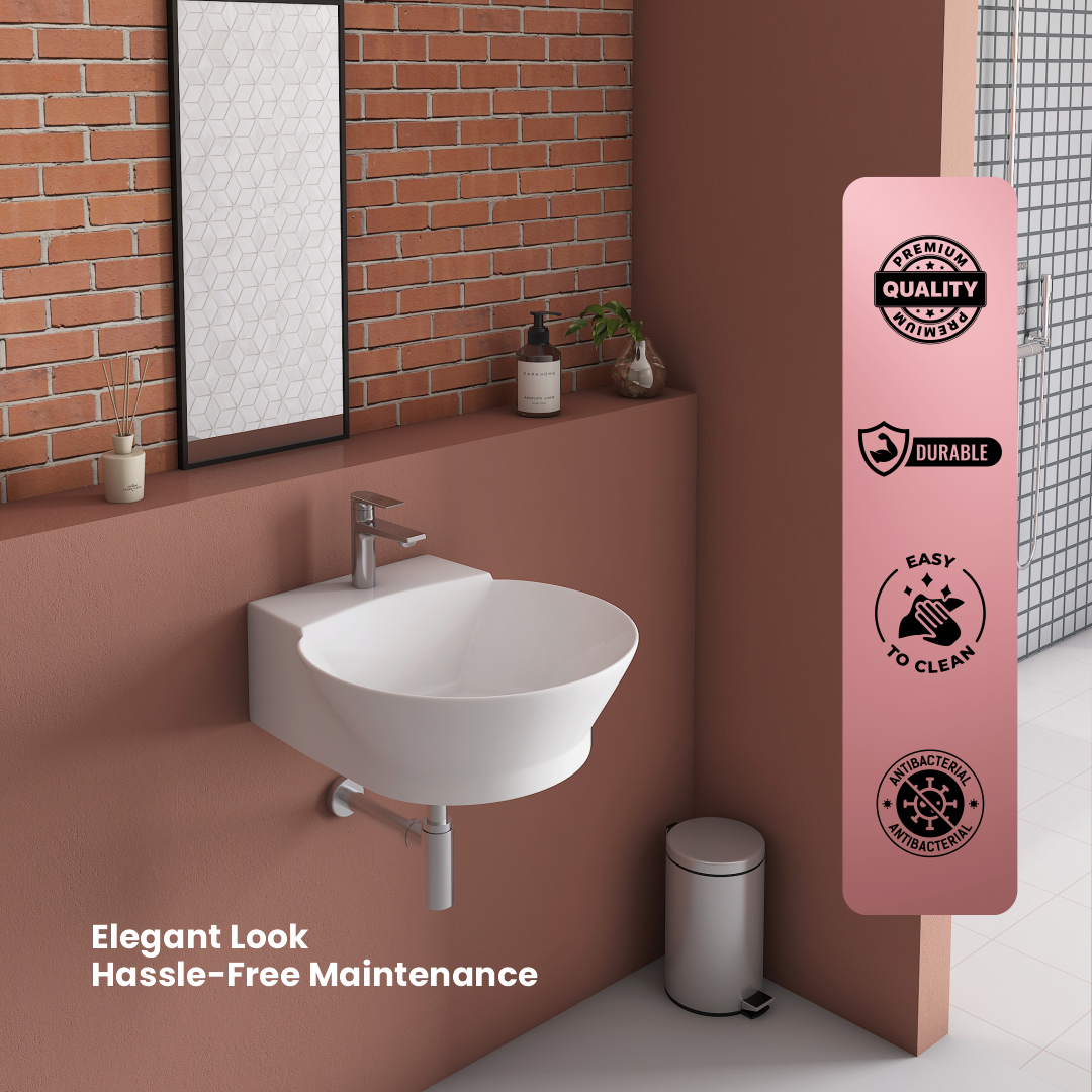 Wall Mounted Wash Basin (Liva)