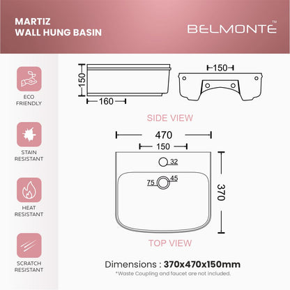 Black Wash Basin (Martiz)