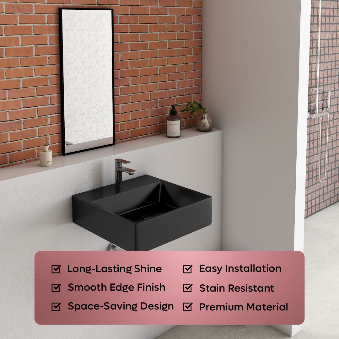 Black Wash Basin (Minova)