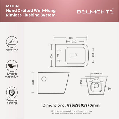 Designer Western Commode (Moon WH 12)
